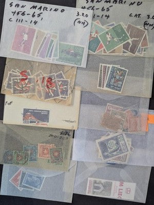 Quantity Europe Stamps in Bags & Stock Pages Unchecked From Estate! -78 Photos