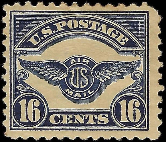 c1923 - Scott C5 16c Airmail Stamp - MH, OG - Solid