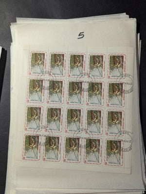 Haiti Audubon Birds Collection of About 66 Sheets - 9 Photos