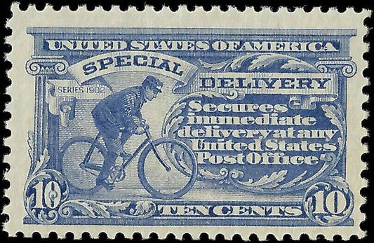 1917 USA Special Delivery - Scott E11 - MNH, OG - Tiny Speck of Gum Disturbance