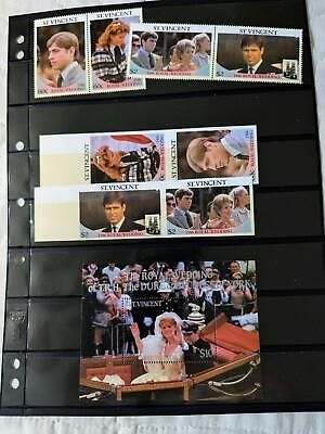 VEGAS - 1986 St Vincent Scott 958-960 - Plus Hard to Find Imperfs of 958-959, MNH