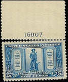 c1925 - USA - Scott 619 - MNH - Nice Centering with (Barely) Plate Number