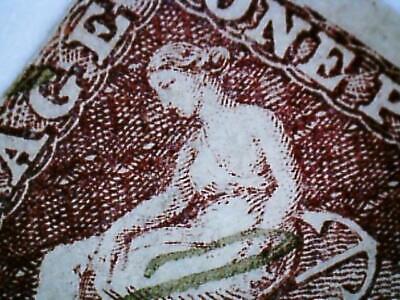 VEGAS -1855 Cape Of Good Hope 1p - Scott 3a? - Used - Light Cancel - FV444