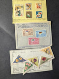 Box of Misc International Stamps, Souvenir Sheets & More - 94 Photos