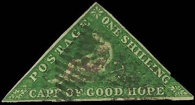 VEGAS -1855 Cape Of Good Hope 1s 1 Shilling - Scott 6 - Used - FV442