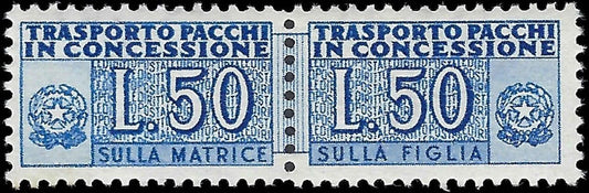 c1953 - Parcel Authorized Delivery - Scott # QY2, MNH, Undisturbed OG -Cat $140!
