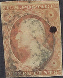 c1851 - Appears as Scott 10A Washington Stamp - Used