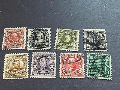VEGAS - 1890-93 Short Set - Scott 300-03, 305,306,308,309 - Most Nicely Centered!
