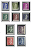 1941-44 Germany - Sc# 506-527 - MNH, Undisturbed OG - All Post Office Fresh!