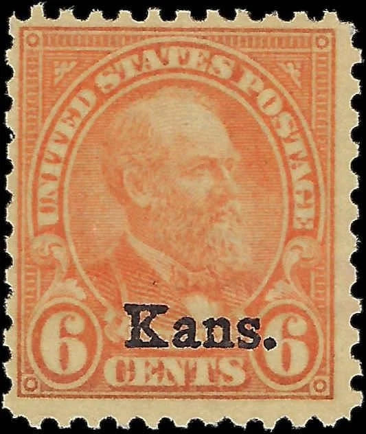 1929 USA - Scott 664 Kansas - MNH, Undisturbed OG