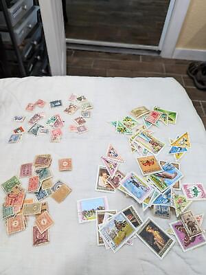 Sizable Lot of International Stamps Some Better - Old & More Modern - 49 Photos