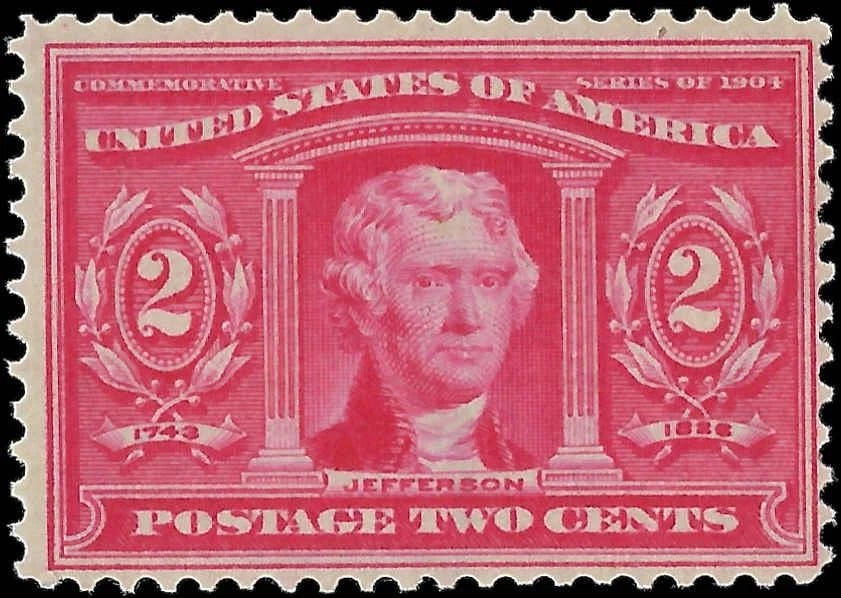 1904 USA Louisiana Purchase 2c - Scott 324 - MNH, OG - Fresh!