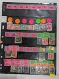 Box of Misc USA Stamps in Stock Books & Album Pages - Much Better! -224 Photos