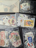 Quantity of Misc International Stamps in Bags Unchecked From Estate! -93 Photos