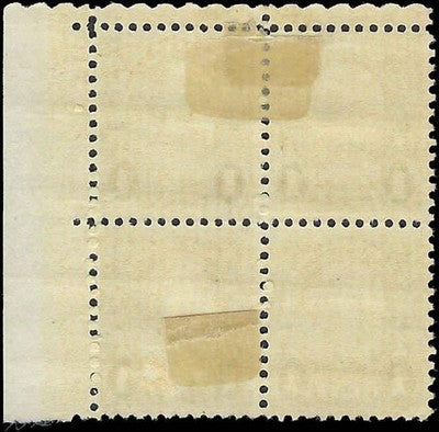 1920s Scott 653,632,684 Plate Blocks - All MH, OG