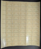 1945 USA US Army 3c Sheet -Scott 934 -MNH, Undisturbed OG -No Sig Flaws