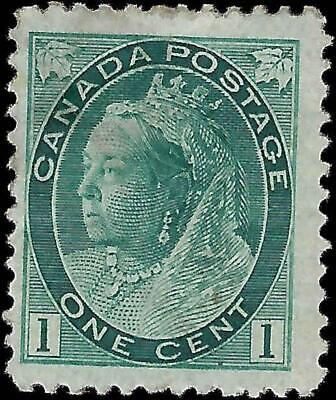 VEGAS - 1898 Canada Queen Victoria- 1c - Scott 75 - MH, OG