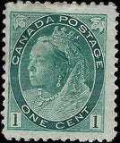 VEGAS - 1898 Canada Queen Victoria- 1c - Sc# 75 - MH, OG