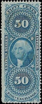 VEGAS - 1862-71 Revenue - Scott R56c - Centering! - Light Cancel