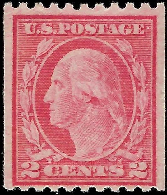1916 USA - Scott 487 - MNH, Undisturbed OG, No WM Type II - Fresh!