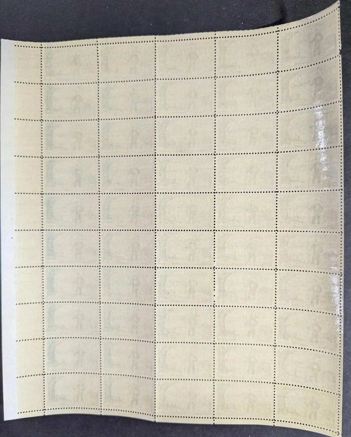 1953 USA Future Farmers 3c Sheet -Scott 1024 -MNH, Undisturbed OG - Edge Flaw