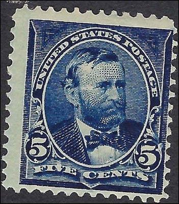 c1898 - #281 5c Grant - MH, OG - Fresh!