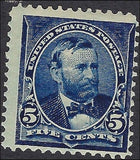 c1898 - #281 5c Grant - MH, OG - Fresh!
