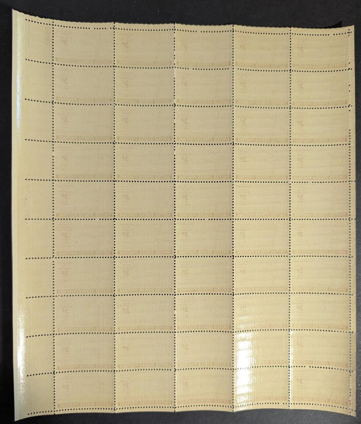 1944 USA Telegraph 3c Sheet - Scott 924 - MNH, Undisturbed OG - No Sig Flaws -2