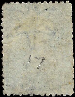 VEGAS - 1863 New Zealand 2p - Scott 17 - Perf 13, WM6 - Cat= $450!