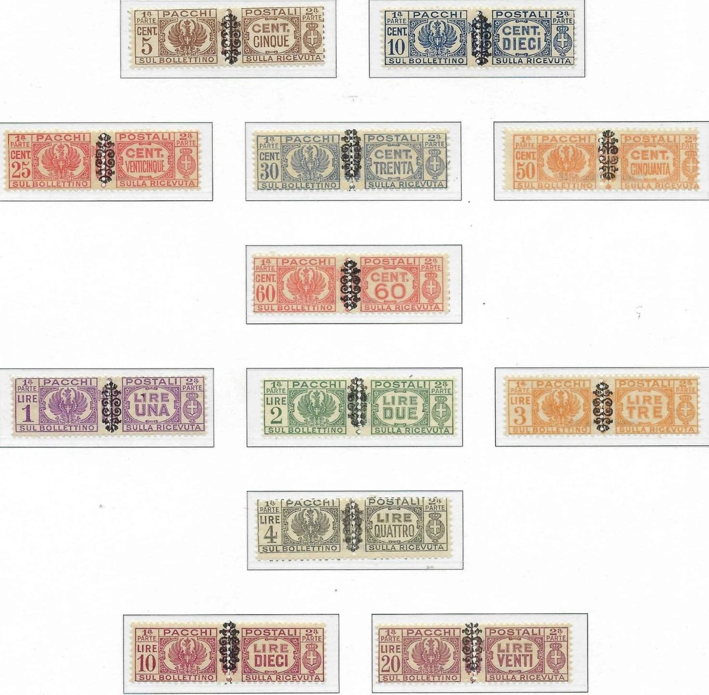 1945 Italy Postage Due - Scott Q37-Q48 - All MNH, Undisturbed OG! - Choice Set!