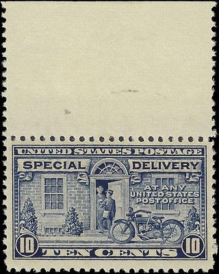 c1922 - #E12 Special Delivery 10c - MNH, OG (Perf 11x11) with Margin -(FN1634)