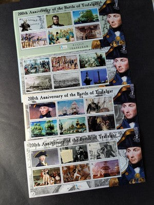 Box of Misc International Stamps, Souvenir Sheets & More - 53 Photos