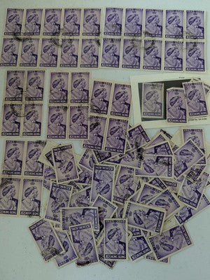 Box of OLD & Many Better Misc Int. Stamps - Many Sheets & Multiples -121 Photos