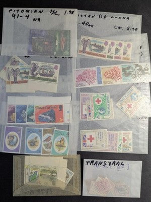 Quantity of Various British Colonial Stamps - M&U - Many Older - See 103 Photos