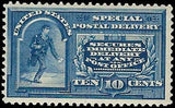 c1895 - #E5 10c Special Delivery - Mint, No Gum - Good Centering!