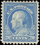 c1917 - USA 20c Franklin - Scott 515 - MH, OG - Choice!