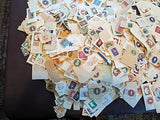 VEGAS - Unchecked Bag Mostly USA Postal Card/Stationary Cutouts - Mint & Used