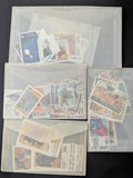 Box of Misc Africa Stamps in Glassines Unopened From Estate! -104 Photos