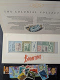Box of Misc International Stamps, Souvenir Sheets & More - 94 Photos