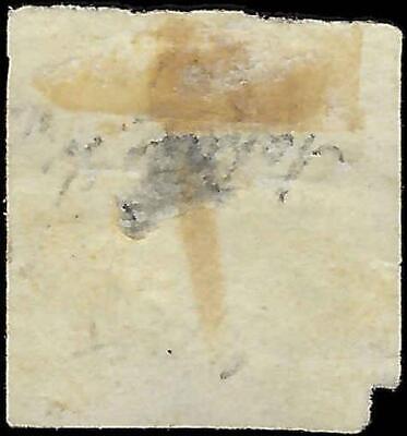 VEGAS - 1861 Two Sicilies, Italy 10g Stamp - Scott 25 - Used - Thin - FV169