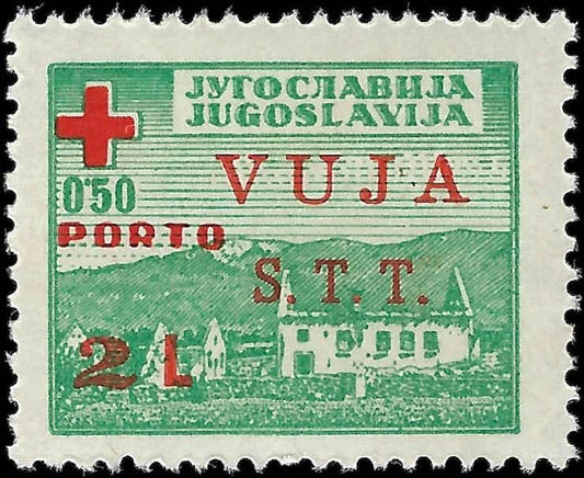 1948 Yugoslavia-Trieste Scott RAJ1 - MNH, Undisturbed Gum - Cat= $260!