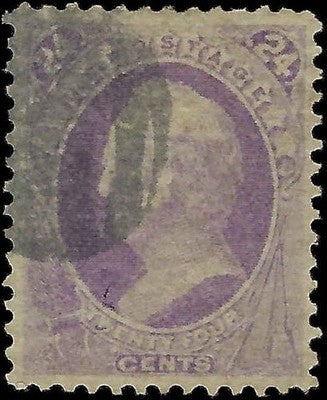 c1870 - Scott 153 Scott 25c Stamp - Used - Well Centered!