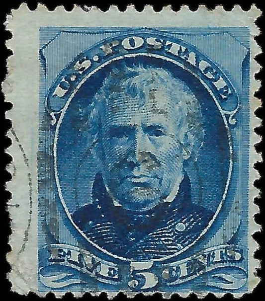 1879 USA - Scott 179 - Micro-TearRight Edge - Light Cancel