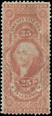 VEGAS - 1862-71 Revenue - Scott R46c Nice Centering - Light Cancel