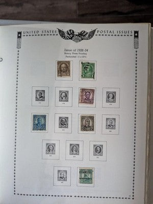 c1973 Scott Minuteman & All American Beginner Albums with Stamps - 176 Photos!