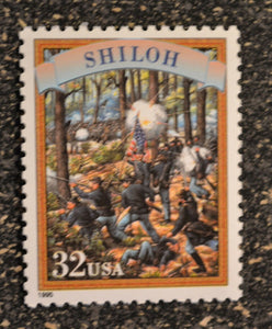 1995 Civil War Shiloh Single 32c Postage Stamp, Sc#2975e, MNH, OG
