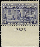 c1922 - #E12 Special Delivery 10c -MNH, Undisturbed OG (Perf 11x11) with Plate #