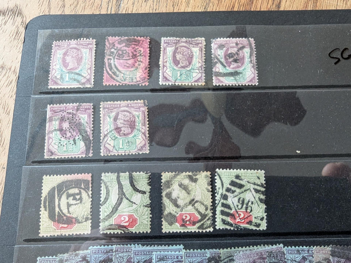 1887-1892 Great Britain Victoria Jubilee - Color Variations - Hi Cat! ~7 Photos