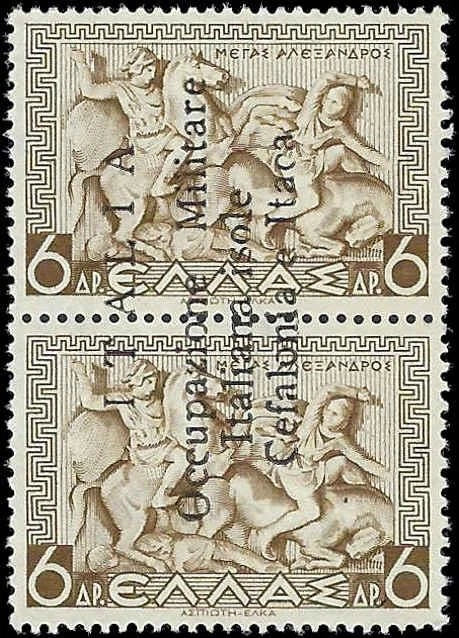 1941 Ionian Islands Occupation - Sc# N11a - MNH, Undisturbed OG - Cat= $200