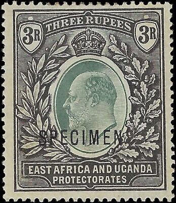 VEGAS - 1903 East Africa 3r - Sc# 11 Specimen - MH. OG - Verified WM1
